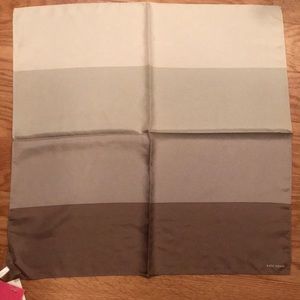 Kate Spade NWT taupe scarf